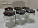 玻璃罐带盖食品级六棱储物果酱辣椒酱玻璃密封罐蜂蜜柠檬膏六角瓶 6个180毫升【泡沫盒包装】贴纸+热缩膜+压敏垫 实拍图