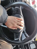 达珀德 方向盘套汽车真皮把套四季通用防滑专用碳纤牛皮免手缝 适用于 实拍图