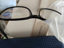 colore.in防蓝光老花镜女士高清中老年人时尚超轻高档老花眼镜老光老花眼男 亮黑 防蓝光老花+400度 74岁以上 实拍图