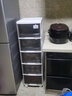 JEKO&JEKO厨房置物架收纳柜蔬菜置物架落地多层可移动窄缝零食储物柜碗柜 面宽32CM 五层带滑轮 实拍图