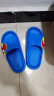 迪士尼（Disney）儿童拖鞋男孩蜘蛛侠软底凉拖居家室内防滑EVA洗澡拖鞋蓝190 晒单实拍图