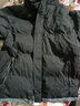 左斯客棉衣男2024冬季潮款男士韩版修身连帽学生外套时尚大码加厚棉服 灰色 3XL 实拍图