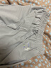 拉比（Labi Baby）儿童防蚊裤2023年春夏灯笼裤冰丝透气束口长裤 浅灰140 晒单实拍图