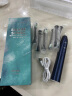 锦美客（JIMOK）电动牙刷男女士成人 智能声波情侣电动牙刷套装 深邃蓝（6支刷头+旅行盒） 实拍图