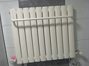 亿润暖气片家用水暖壁挂式换热器过水即热式水暖厨房卫生间暖气片 10片带一根毛巾弯* 600mm 实拍图