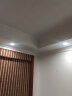 欧普照明（OPPLE）led筒灯3W超薄客厅吊顶天花灯过道嵌入式孔灯牛眼灯 暖白光漆白开孔7-8.5厘米【铝材款】 实拍图