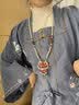 芯奢凤来仪国风红色醒狮蝴蝶项链女士新中式汉服马面520情人节送女友 相思令璎珞项链 实拍图