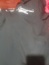 圣彼威朗（SANPIVIRON）胖子宽松男士超大号上衣体恤肥人打底衫简约纯色肥人衣服 043黑色 XXL(170-190斤) 实拍图