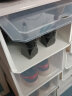 旺家星鞋架 多层简易防尘鞋盒子多功能鞋柜收纳盒翻盖式透明塑料可叠加储物盒 实拍图