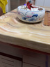 恒古（Heregur）青花陶瓷欧式复古客厅烟灰缸精品大号实用陶瓷大码收纳烟缸时尚创意个性办公室圆形 大号和为贵 实拍图