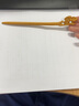 绵德抖音同款手工diy桃木簪子自制木质发簪古风木工具材料包七夕礼物 【小桃花桃木】桃木发簪1个成品+礼盒A11-204 实拍图