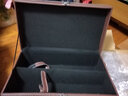 致绪红酒包装盒酒具葡萄酒礼盒皮箱子双支手提皮质装酒箱高档通用 棕色双支（无酒具） 实拍图