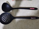 拜格 硅胶锅铲套装汤勺漏勺饭勺捞面勺 不粘锅护锅铲炒锅煎锅平底锅专用铲子 汤勺+漏勺 实拍图