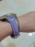 momodiz适用华为手表gt5表带gt4女款小蛮腰纤细watch5女款创意百搭文静淑女气质女士手表表带ins风非原装 熏衣紫 女款22mm【联系客服选择合适表带】 实拍图