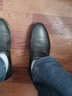 红蜻蜓男鞋 皮鞋男士中老年爸爸鞋秋冬商务正装鞋真牛皮套脚新品棉皮鞋 黑色加绒 43 实拍图