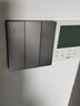 德雕（Dediao）开关插座面板套装86型家用暗装北欧灰色墙壁电源开关面板星空灰 三开双控 实拍图