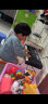 俏娃宝贝（QIAO WA BAO BEI） 电子琴儿童音乐玩具男6岁小女孩初学入门玩具琴宝宝多功能电子琴 61键入门初学+升降琴架黑 实拍图