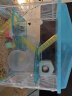 爱丽思（IRIS）仓鼠笼金丝熊笼子透明仓鼠窝带滑梯跑轮仓鼠用品 三层大号蓝色 豪华套餐 晒单实拍图