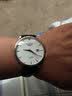 KASSAW卡梭名表  瑞士认证手表男士大表盘进口机芯机械表男女情侣手表 本色白面（带鉴定证书）皮带男款 实拍图