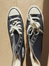 匡威（Converse）男鞋女鞋 ALL STAR系列经典帆布鞋休闲情侣休闲鞋学生板鞋 【黑巧夹心】复古厚底帆布鞋 A00869 41.5 实拍图