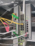 新华三（H3C）16口千兆电+2千兆光纤口非网管企业级网络交换机机架式 网线分流器 S1218F 实拍图