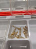 迎科快速子线夹上子线连接器开口8字环垂钓鱼用品小配件渔具八字环 迷彩子线夹10#（10枚） 实拍图