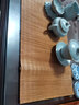 素臻（SUZHEN）茶具茶道配件 茶盘垫餐垫 茶帘 竹席 竹帘竹垫茶垫隔热过滤垫茶席 大号竹编茶席30*60 实拍图