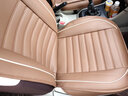 翰静2025新款汽车坐垫全包围四季通用皮座垫五座小车免拆汽车座套适于 摩卡棕 风光500VV7风光580五座福睿斯VV5 实拍图
