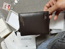 七匹狼钱包男士横款钱夹头层牛皮票夹礼盒新年礼物男生送男友生日礼物 啡色竖款 实拍图