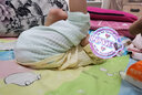 优奇婴儿衣服夏季套装宝宝夏装短袖儿童夏装分体两件半袖套装空调睡衣 【升级新款】可爱蛋仔 90 实拍图