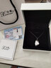 心草许愿石情侣项链男女士项链银吊坠学生锁骨链520情人节礼物送老婆 男生吊坠单个（太阳） 实拍图