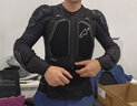 Alpinestars BIONIC a星摩托车骑行服防摔透气护甲衣机车硬壳护甲骑士装备 黑色 L 实拍图