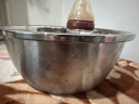 美厨（maxcook）304不锈钢盆调料盆 加大加厚味斗28CM 洗菜盆沙拉盆和面盆MCWA666 实拍图