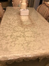 钟爱一生桌垫透明桌面垫餐桌布防水防油PVC软玻璃茶几垫水晶板台面垫抗菌 【透明4.0】母婴级抗菌99.9%-足厚2mm 90*160cm 实拍图