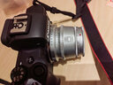 铭匠 35mm f1.4大光圈定焦人像镜头半画幅适用于X卡口E卡口Z卡口RF卡口微单相机镜头 银色 佳能口（佳能M系列微单专用） 实拍图