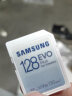 三星（SAMSUNG）内存卡 数码相机单反微单摄像机用UHS-I高速存储卡SD大卡 EVO PLUS  128G U3 4K拍摄 实拍图