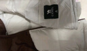骆驼炽云羽绒服男士冬季加厚白鸭绒情侣面包服保暖外套M33CR07131 实拍图