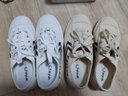 飞跃（Feiyue）官方帆布鞋少林魂经典升级款田径鞋硫化男女情侣运动鞋子透气跑鞋 071米酒红 36 （偏大一码，建议选小一码） 实拍图