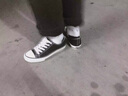 回力女鞋夏季帆布鞋女学生透气百搭休闲女鞋韩版纯色经典款情侣鞋子女 黑色. 脚瘦女生建议买小一码 37 实拍图