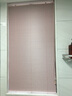 贵品百叶窗帘加厚S型卫生间浴室厨房遮光升降免打孔百叶帘防水 飘花-蔷薇粉GPL038P 1米*1米 实拍图