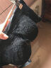 夏.娃.之.秀文胸女内衣蕾丝聚拢洞洞杯软支撑侧收副乳调整型显大上托胸罩3680 黑色 85C /38C薄模杯 实拍图