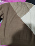 欧莎（OSA）慵懒风复古打底毛衣2025年新款女秋冬外穿内搭套头针织衫 浅咖色 S 实拍图