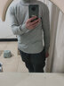 啄木鸟（TUCANO）高领毛衣男士时尚简约针织衫舒适保暖百搭男装上衣打底衫 浅灰M 实拍图