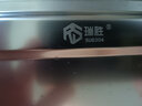 瑞胜 304不锈钢长方形饭盒带盖学生儿童成人上班族食堂蒸饭便当盒餐盒 全钢特厚大号二格（适合饭量大） 实拍图
