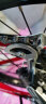 欧亚马 /OYAMA自行车20寸6速折叠车碟刹版铝合金男女代步单车酷炫-M300D 红色 实拍图