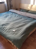 南极人NanJiren 全棉四件套简约纯色 床上用品被套200*230cm床单枕套 1.5米床 实拍图