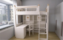 贝加特高低床带书桌双层儿童床一体高架衣柜床多功能组合上下铺上 上床+挂梯 1200*1900mm 晒单实拍图