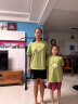 迪士尼（Disney）亲子装T恤网红潮流短袖2023新款夏季棉质夏装一家三四口全家上衣 绿色-柠檬 大人2XL (150-170斤) 晒单实拍图