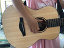 卢森G1民谣吉他初学者木吉他成人儿童男女生新手小吉它38英寸旅行便携 【G10】日落色 - 云杉椴木 实拍图