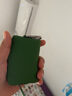 无印良品（MUJI） 可自由组合 收纳包 旅行收纳袋  手拿包 多巴胺 小物收纳 零钱包 绿色 长方形 迷你 长9*宽6*厚度2.3cm 实拍图